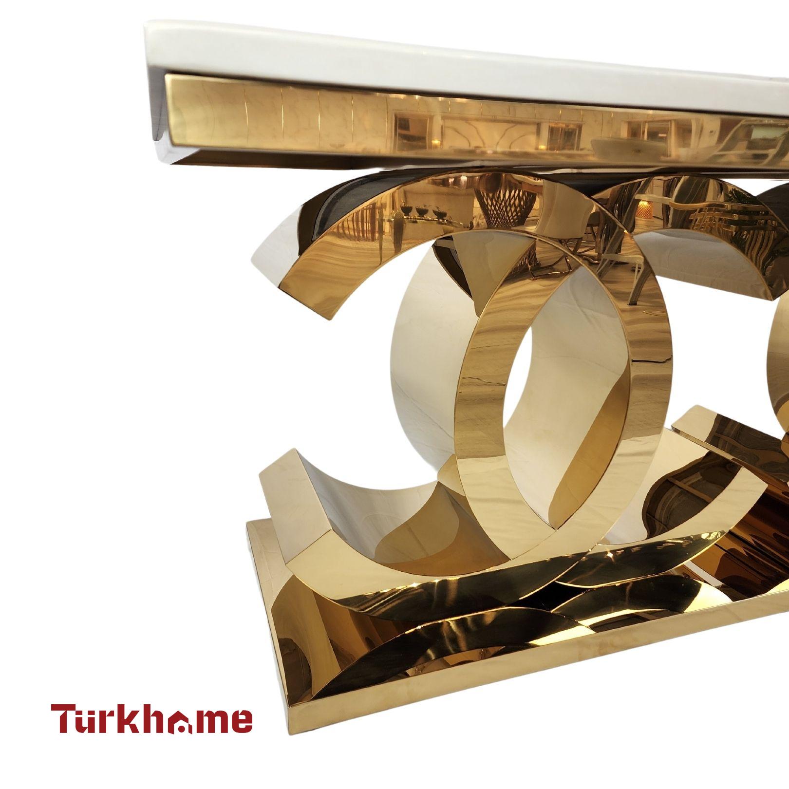CC Marble Dining Table + 6 Chairs
