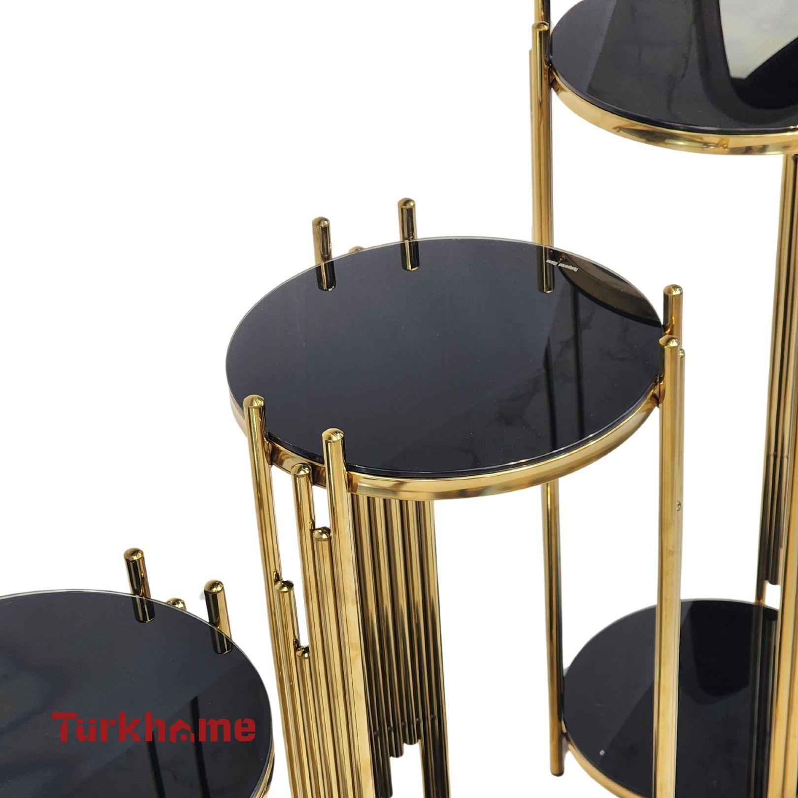 Black Eagle 3 pcs Coffee Table