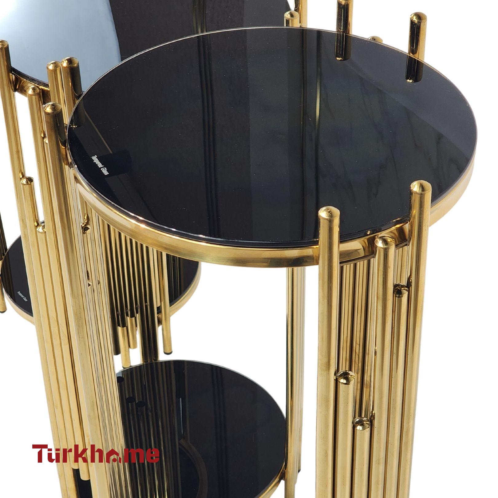 Black Eagle 3 pcs Coffee Table