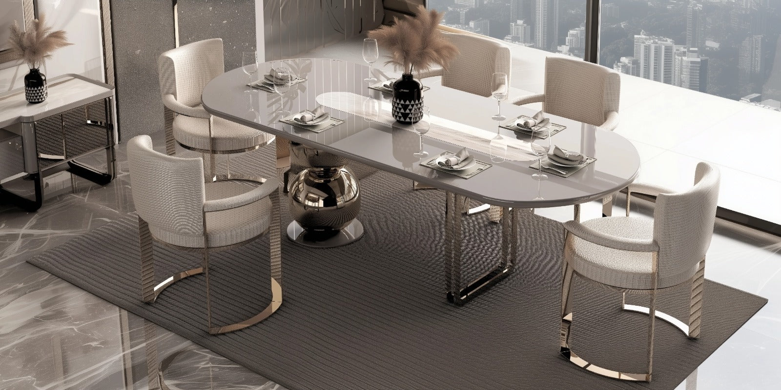 Pasifik Dining Table Set