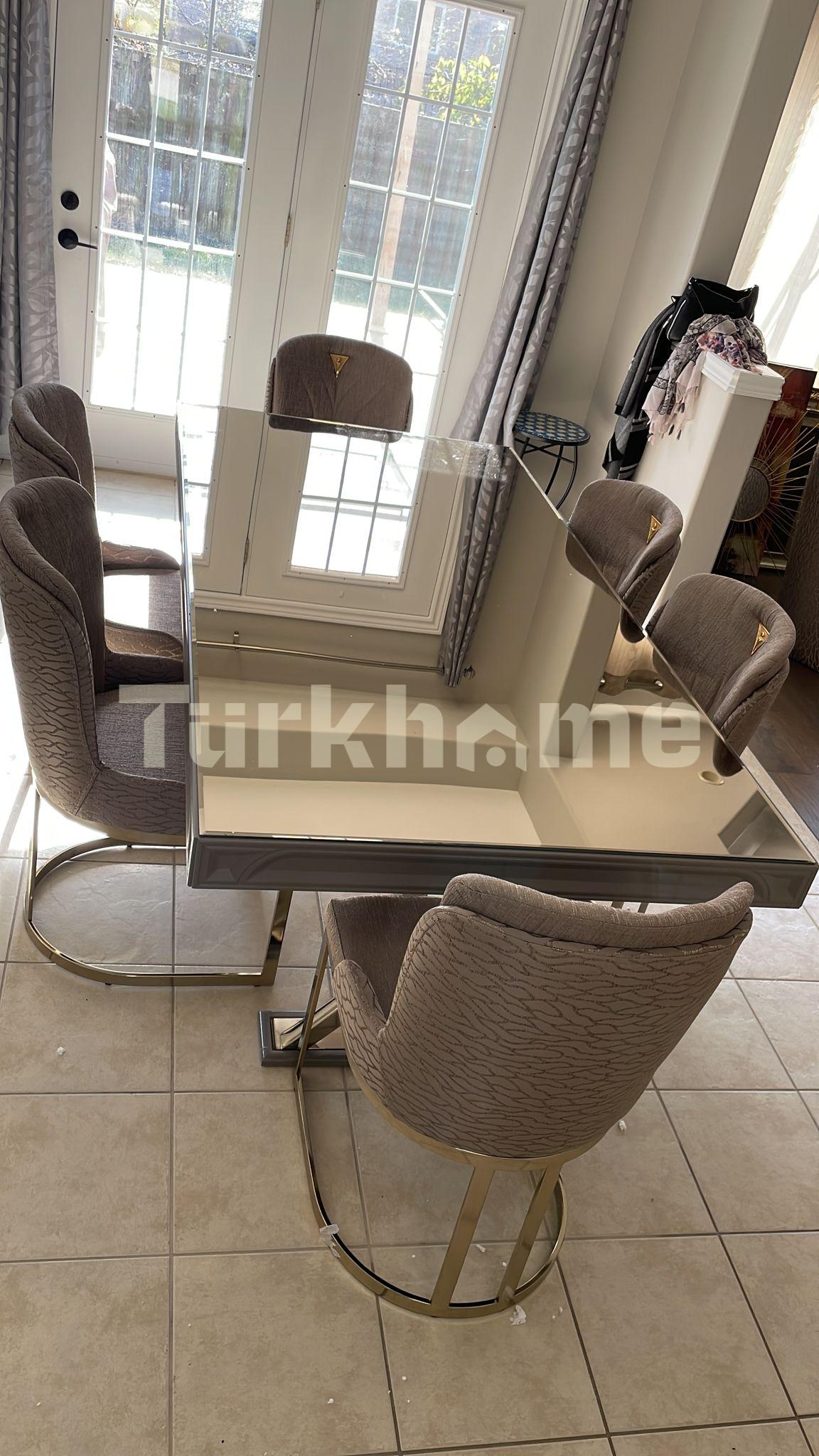 VALS Dining Table + 6 Chairs