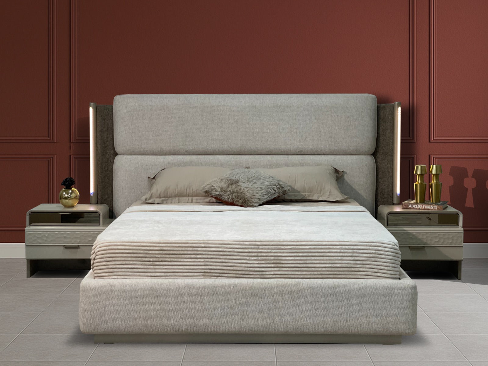 Sultana-Luxe Bedroom with Hydraulic Storage