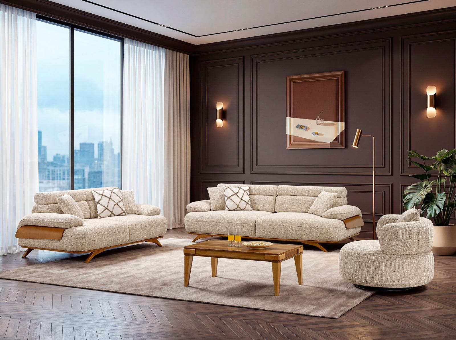 Soleyn 3+2+1 Sofa Set