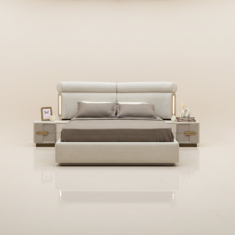 Dante-Luxe Bedroom with Hydraulic Storage