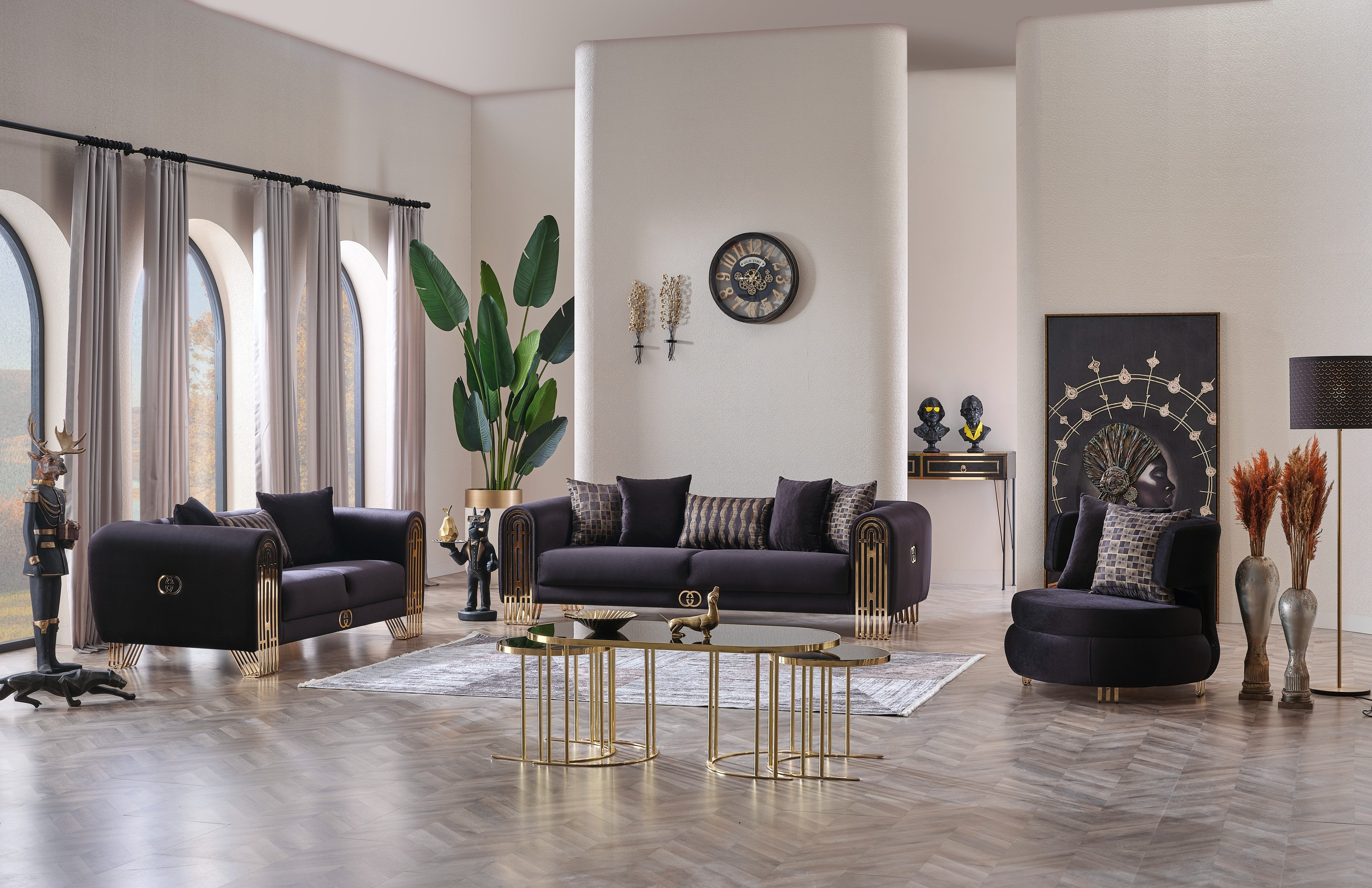 Monaco Sofa Set