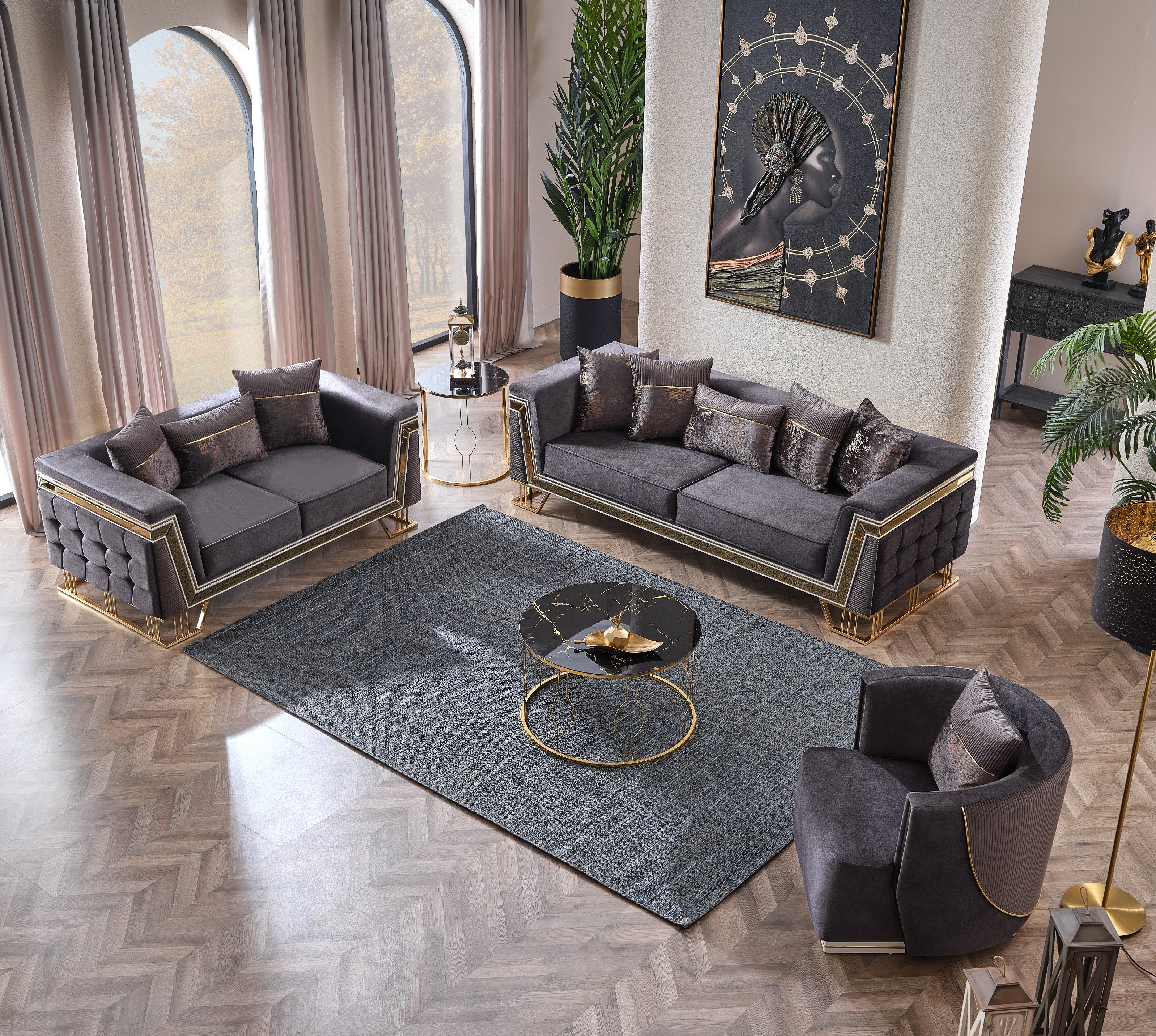 Munich Sofa Set