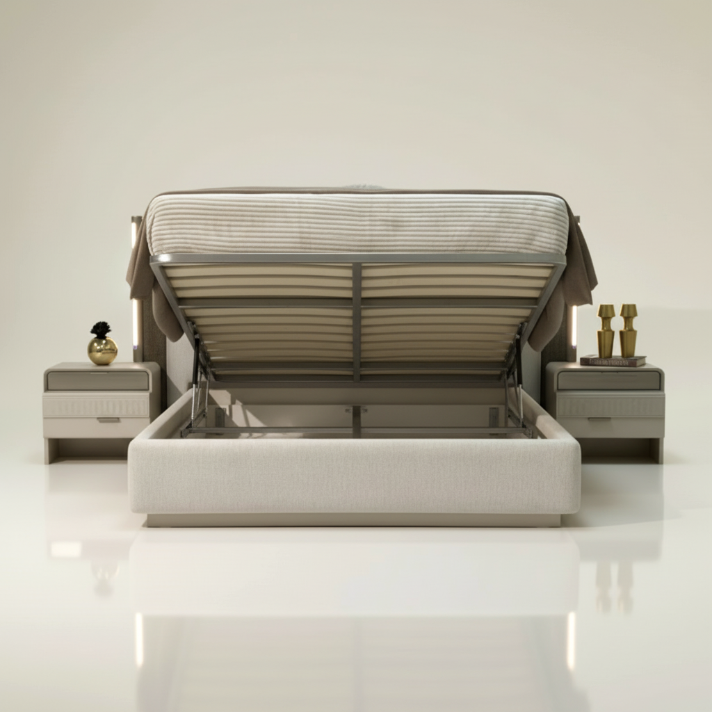 Sultana-Luxe Bedroom with Hydraulic Storage