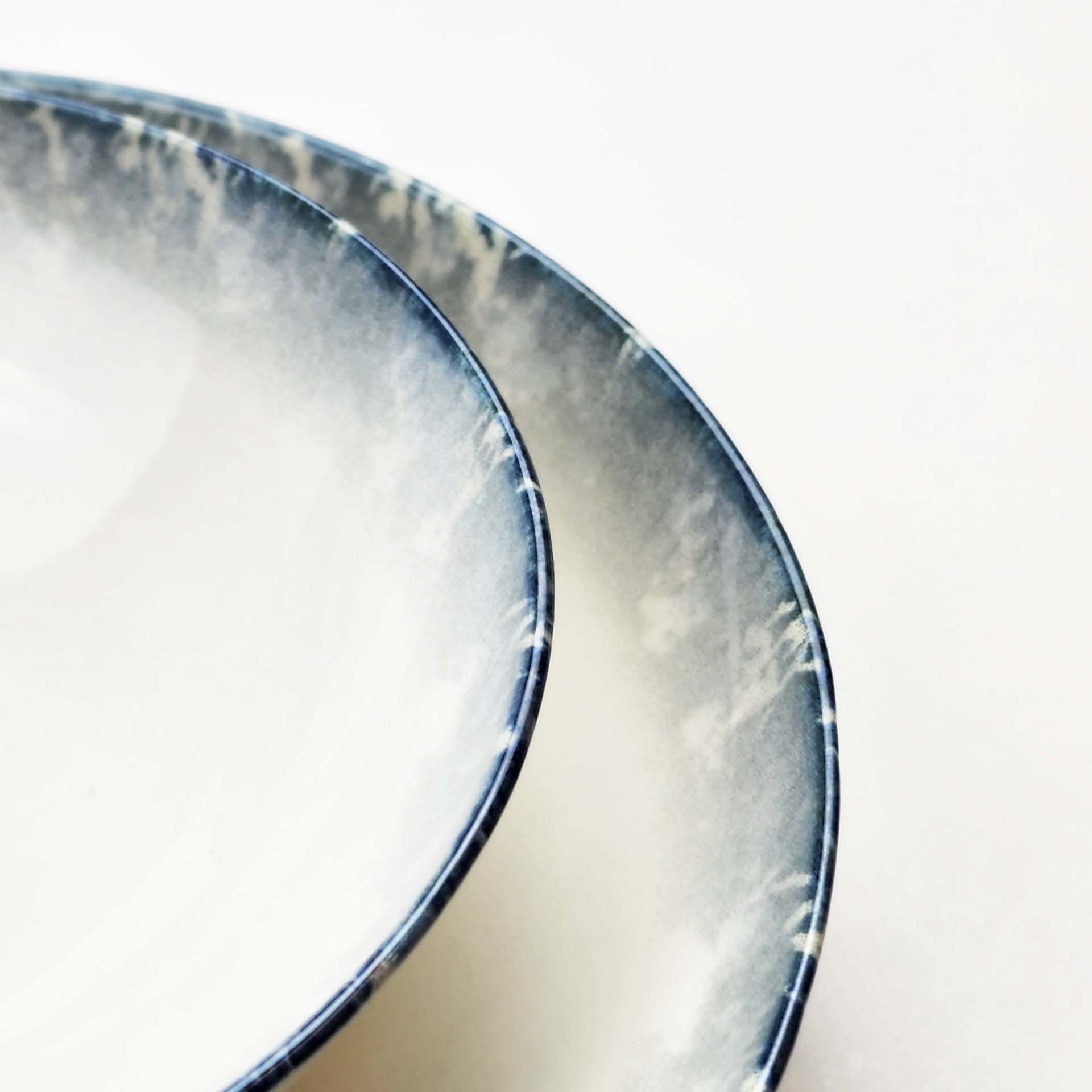 Güral Dinner Set for 6 People - Blue Sky - 24 PCS