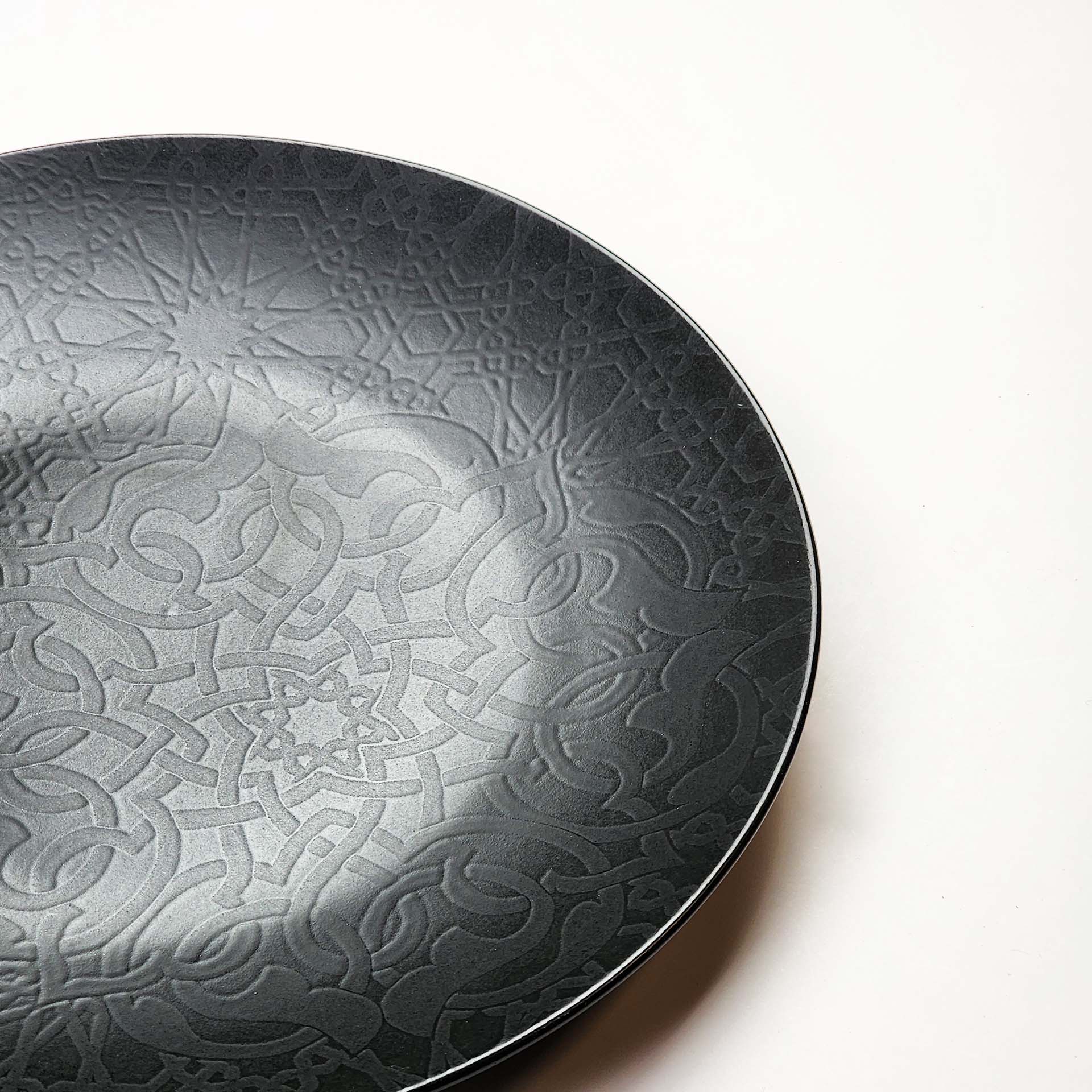 Güral Dinner Set for 6 People - Black - 24 PCS