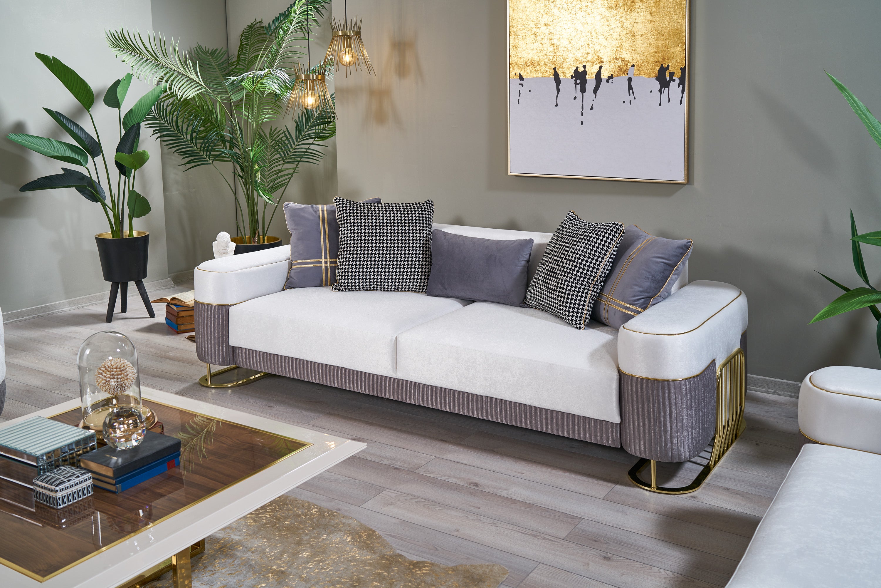 Vien 3+2+1 Sofa Set