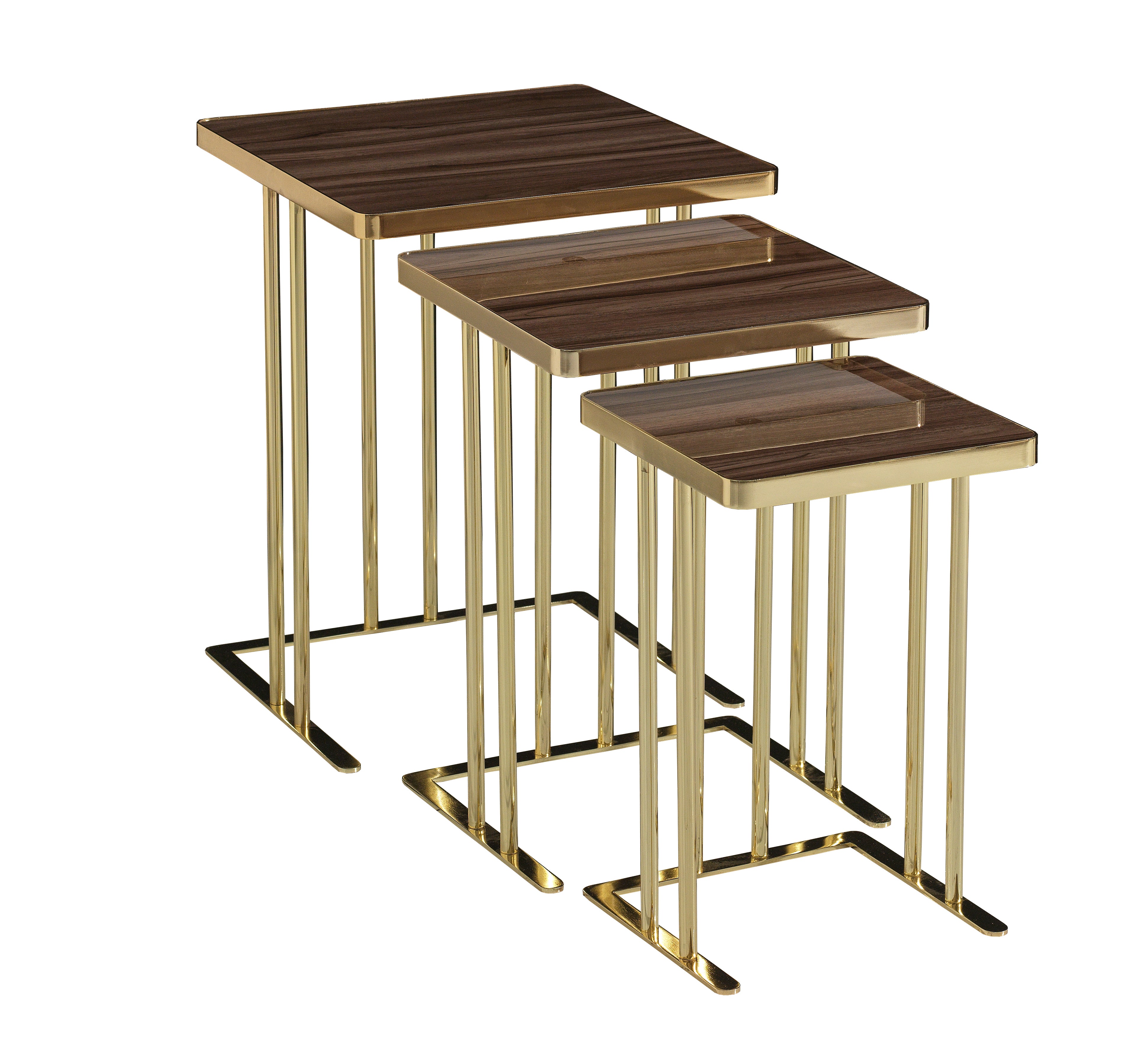 Kare Demont Nesting Table - 3pcs