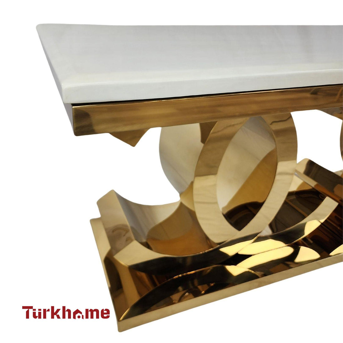 CC Marble Dining Table + 6 Chairs