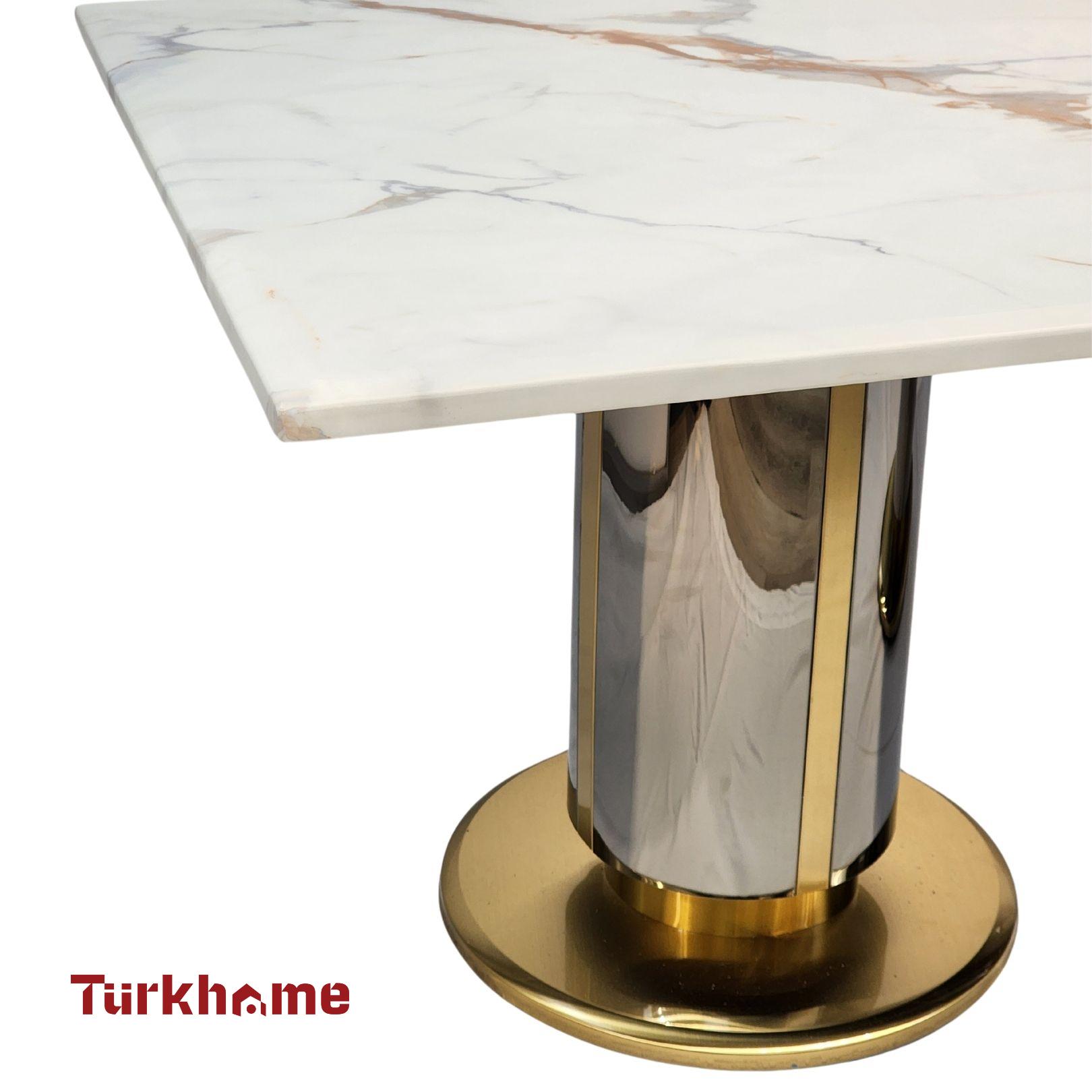 LIMA Marble Dining Table + 6 Chairs