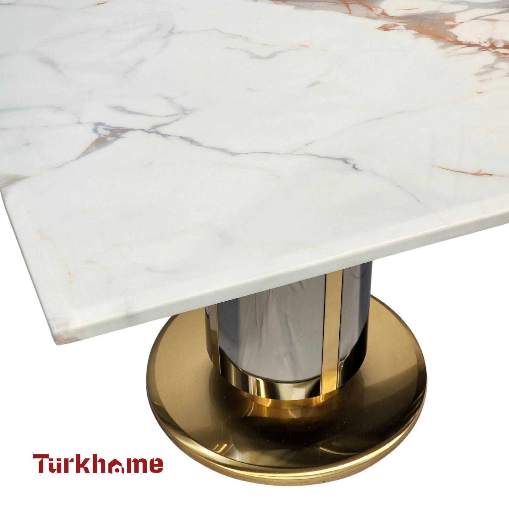 LIMA Marble Dining Table + 6 Chairs