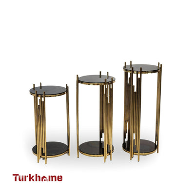 Black Eagle 3 pcs Coffee Table