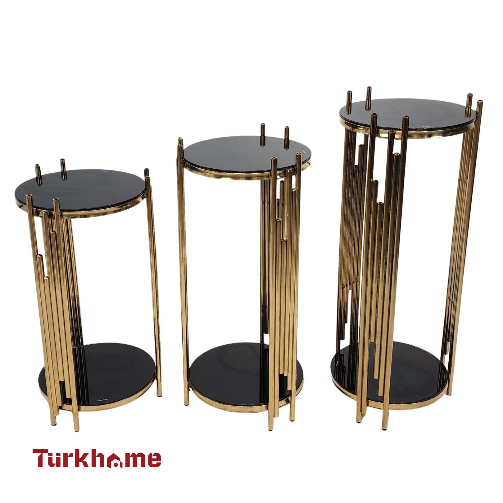 Black Eagle 3 pcs Coffee Table