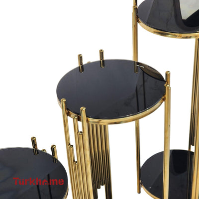 Black Eagle 3 pcs Coffee Table