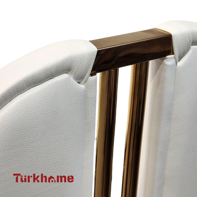 Sphere Marble Dining Table + 4 Chairs