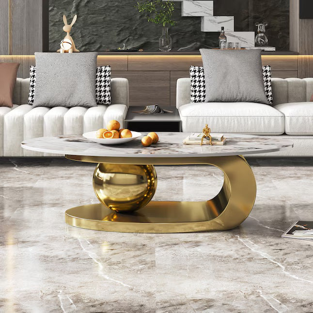 Fifi-COFFEE TABLE -GOLD (369)