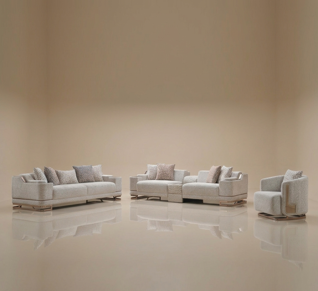 Asel Sofa Set