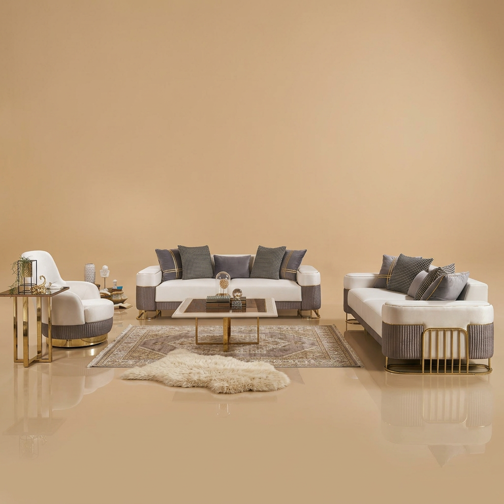 Vien 3+2+1 Sofa Set
