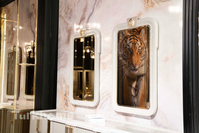 VERSACE Dining Table + 6 Chairs