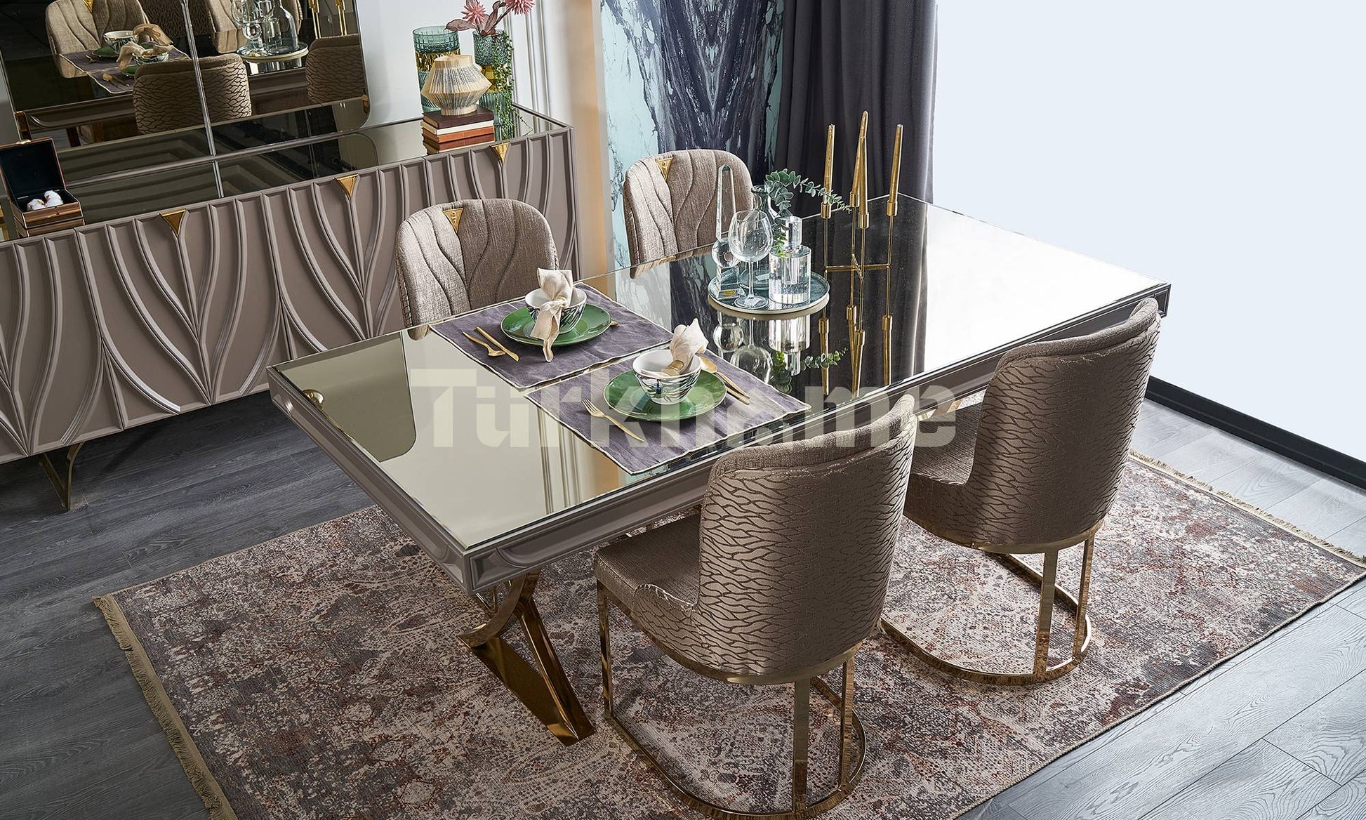 VALS Dining Table + 6 Chairs