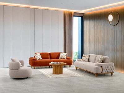 Abant 3+2+1 Sofa Set