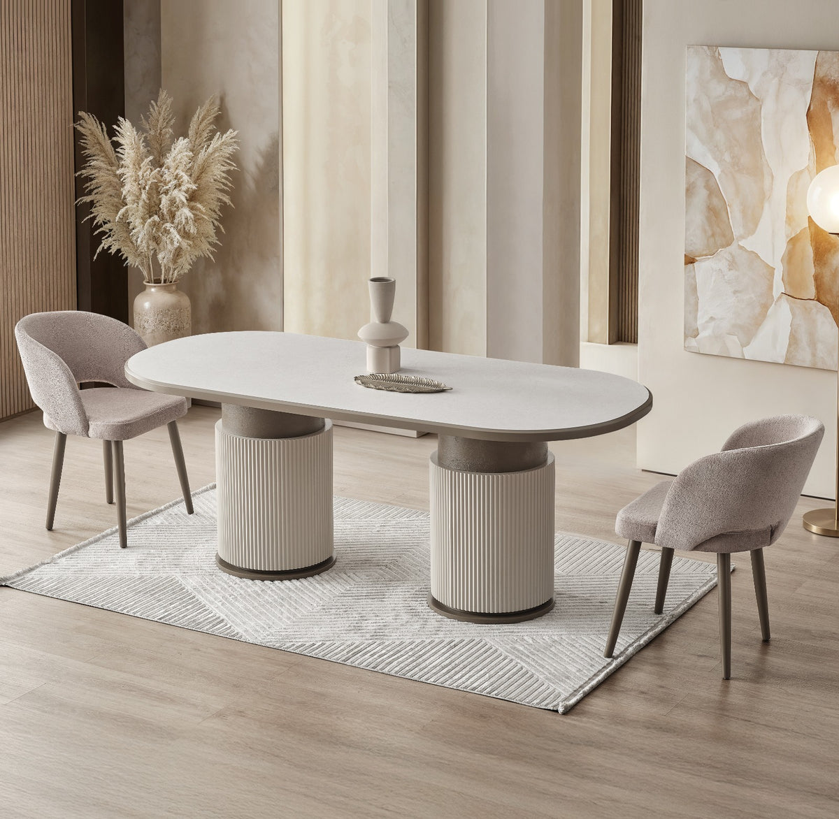 Nova Dining Table + 6 Chairs