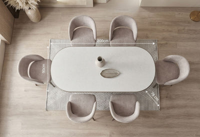 Nova Dining Table + 6 Chairs