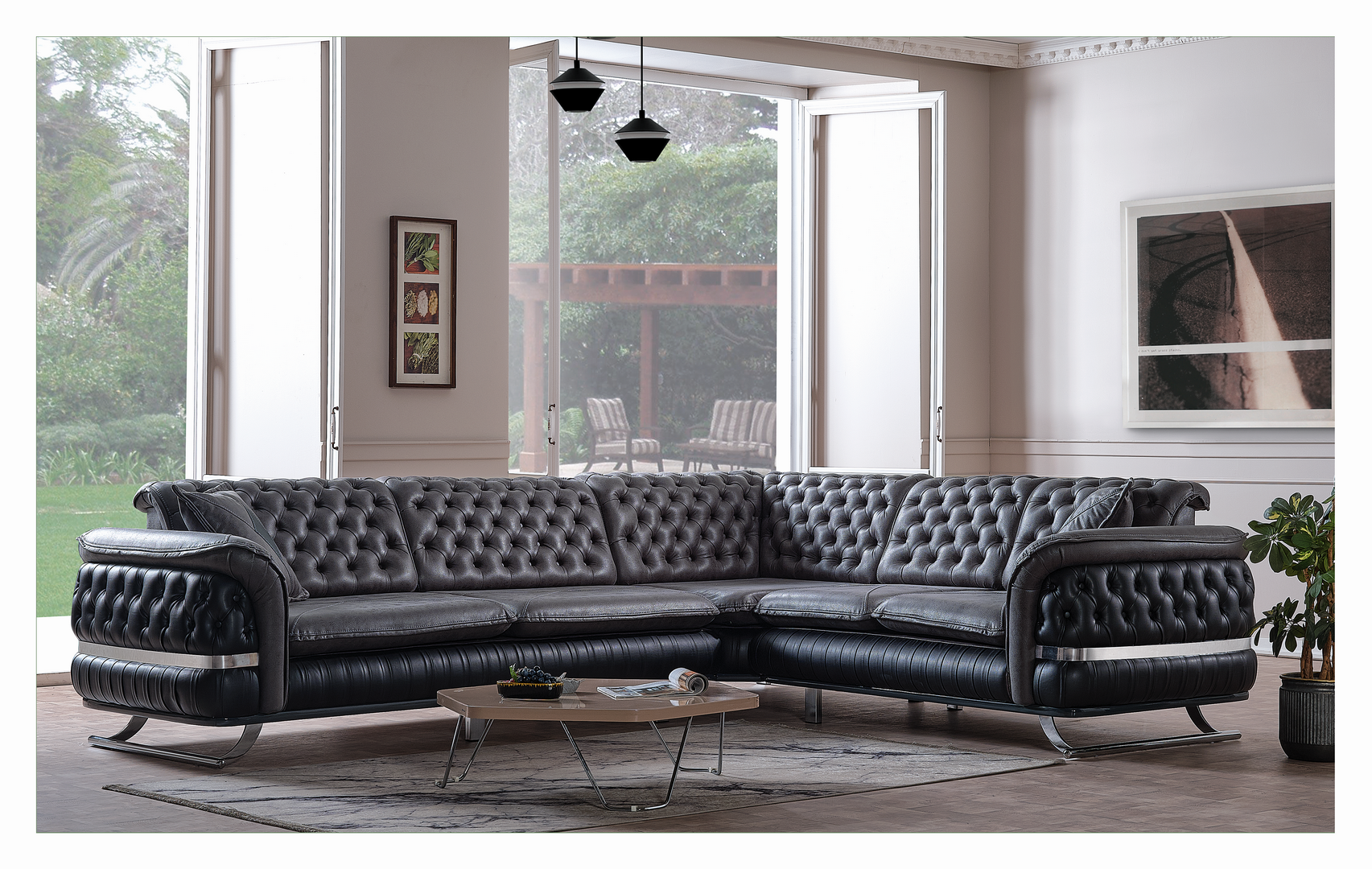 Bravo L Shape sofa set