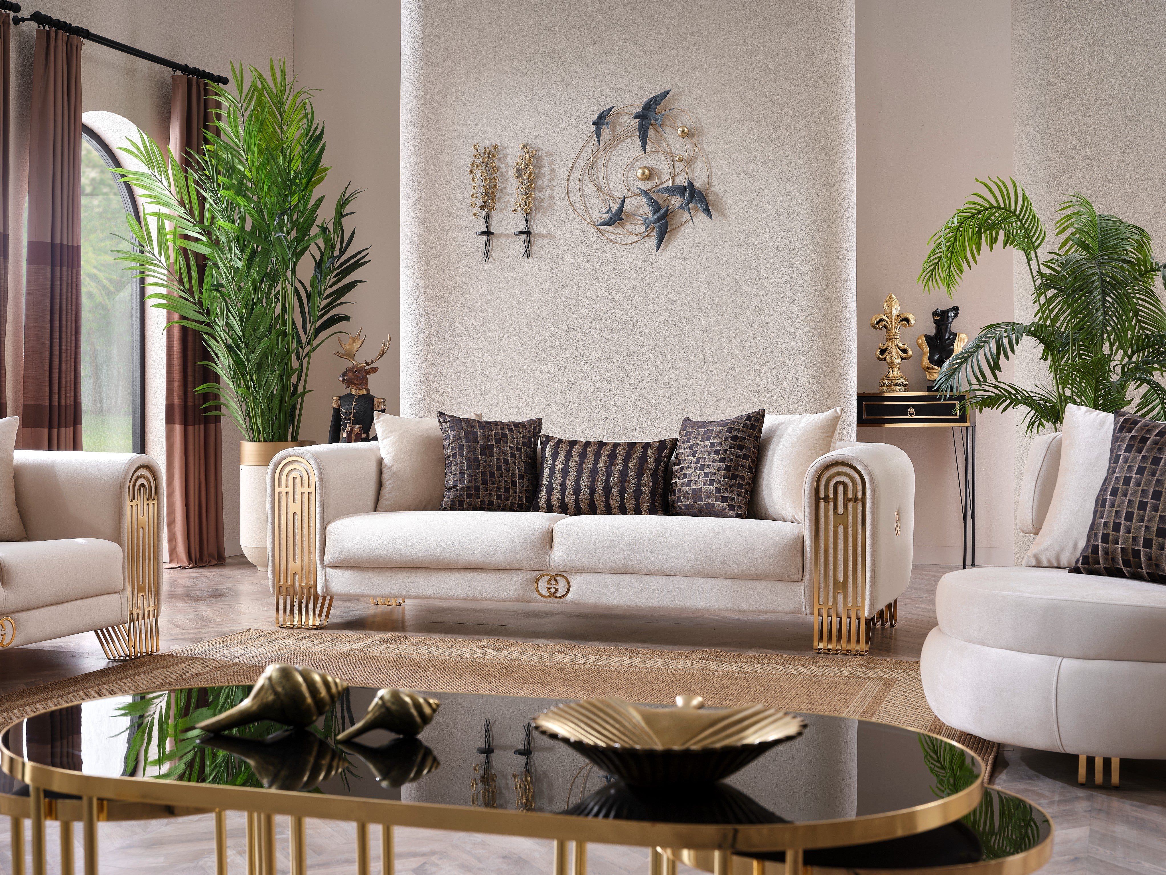 Monaco Sofa Set