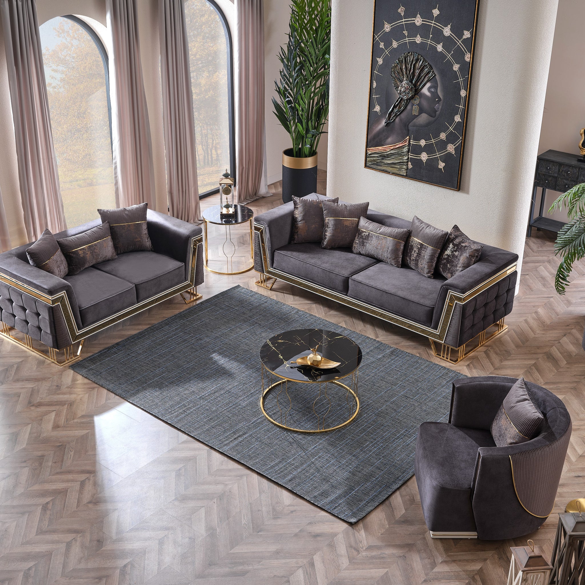 Munich Sofa Set