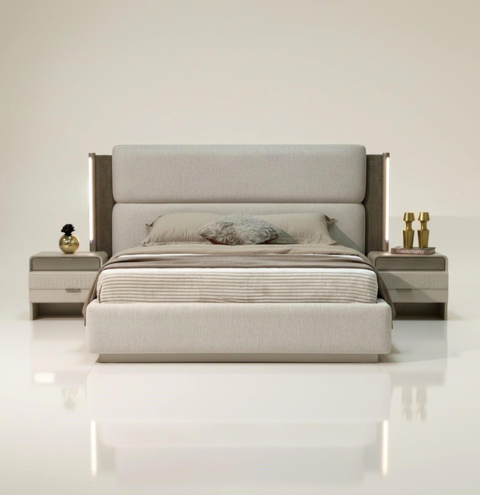 Sultana-Luxe Bedroom with Hydraulic Storage