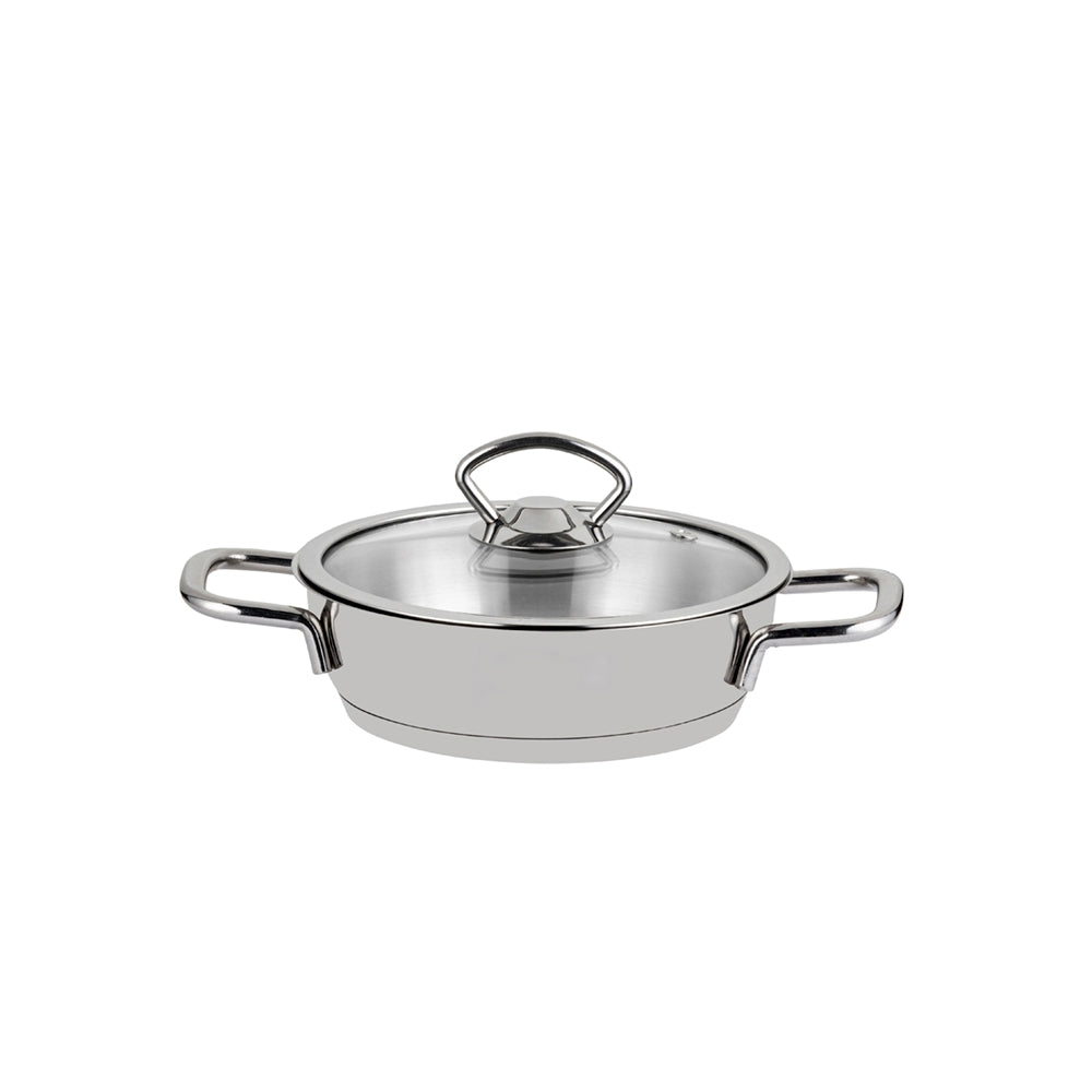 Silver - 6 pcs egg pan set