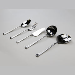Fiesta - 5 Pieces Service Set - Silver