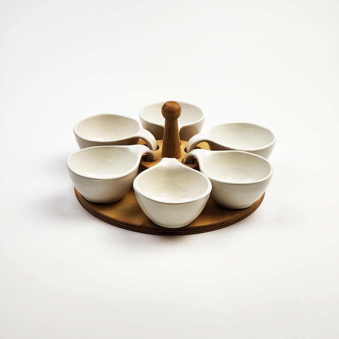 Turkish Breakfast Set - Porcelain & Wood 586