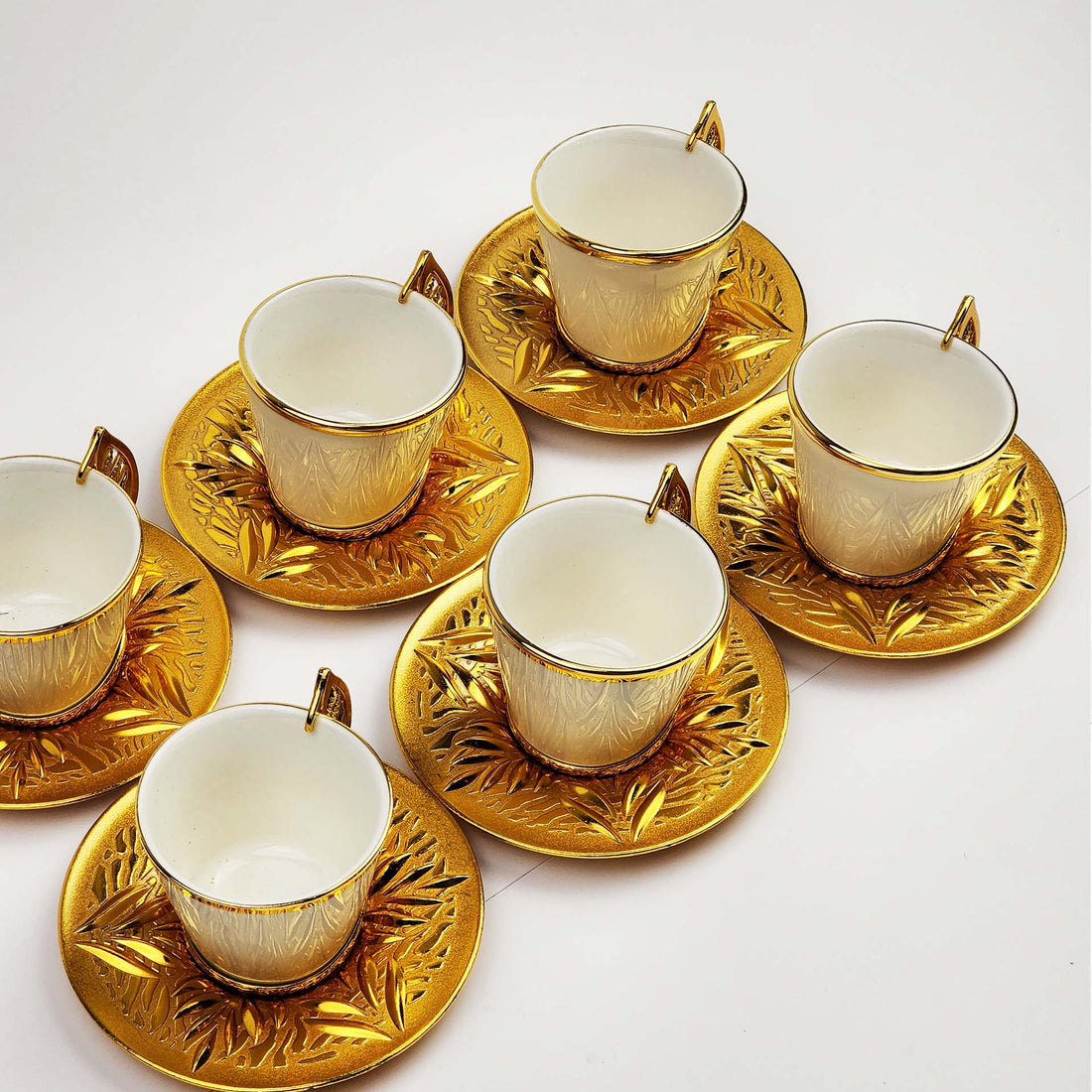 Turkish Coffee Cups Set - 6 PCS #352