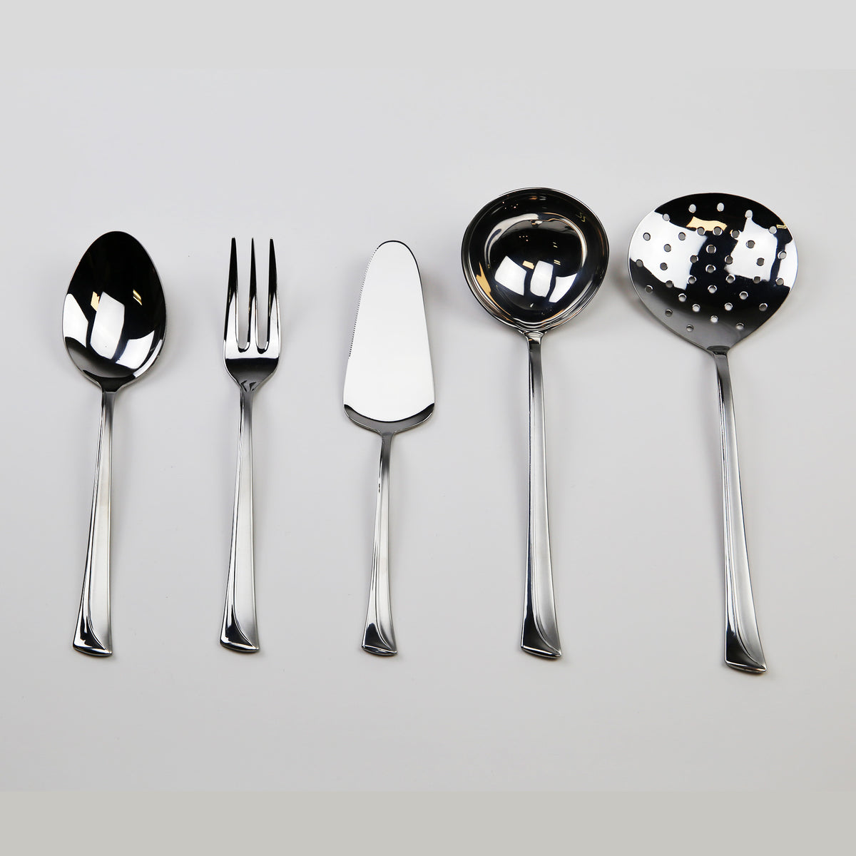 Fiesta - 5 Pieces Service Set - Silver