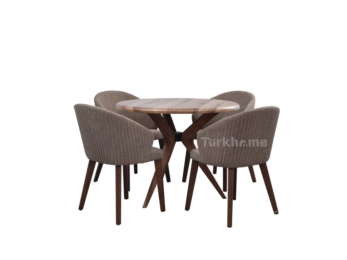 Still Dining Table + 4 Chairs