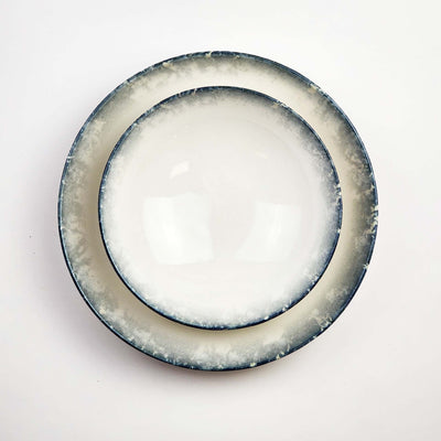 Güral Dinner Set for 6 People - Blue Sky - 24 PCS