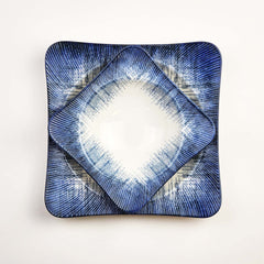 Güral Dinner Set for 6 People - Blue & White - 24 PCS