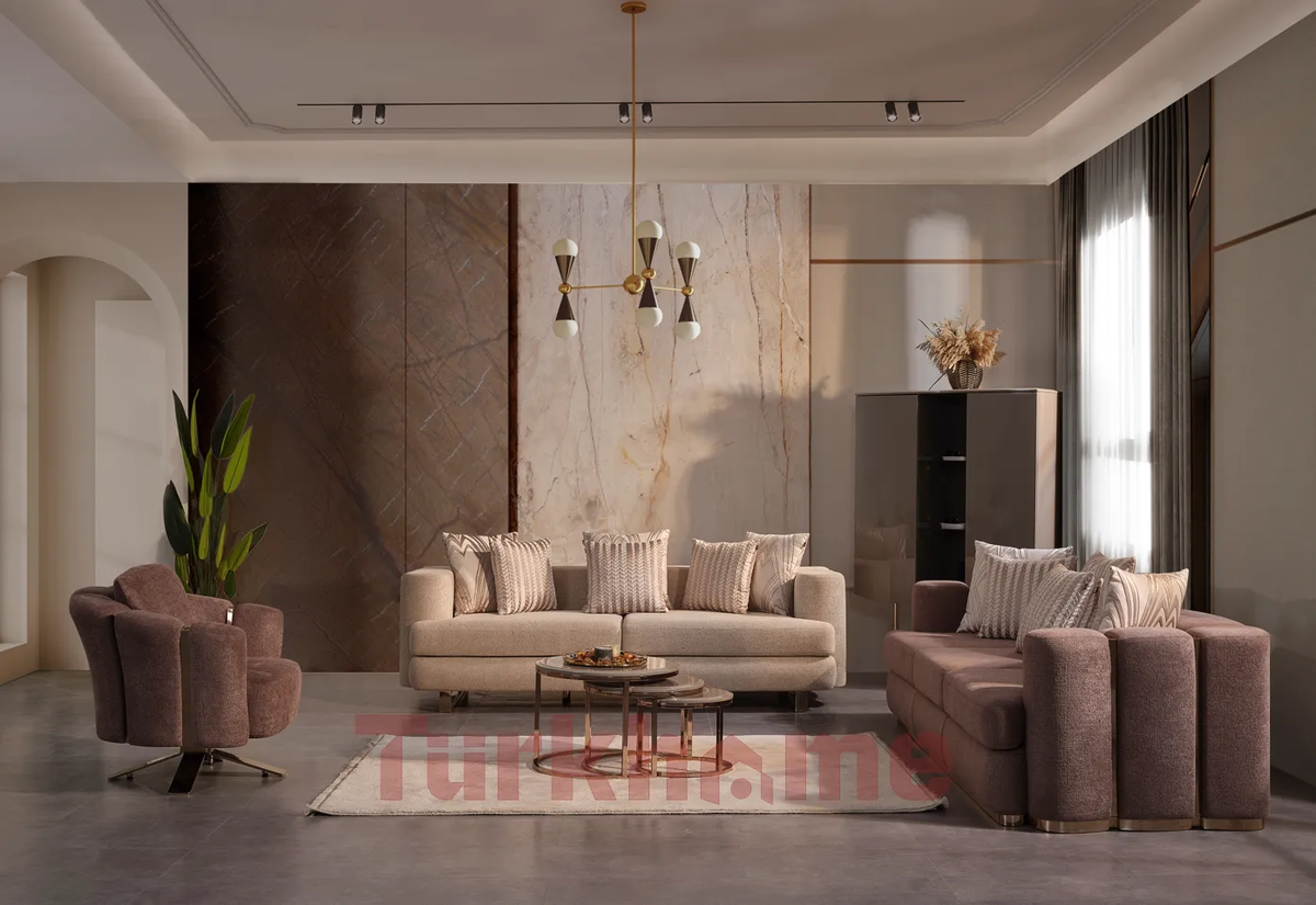 Delux 3+2+1 Sofa Set