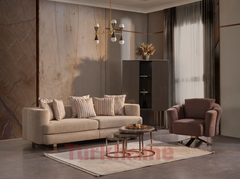 Delux 3+2+1 Sofa Set