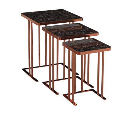 Kare Demont Nesting Table - 3pcs